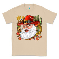 Mushroom Cowboy Santa Classic Tee - NancyCooperArtShop