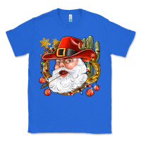 True Royal Cowboy Santa Classic Tee - NancyCooperArtShop