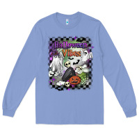 Colony Blue halloween vibes Long Sleeve Tee - BarkalooDesign