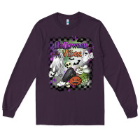 Plum halloween vibes Long Sleeve Tee - BarkalooDesign