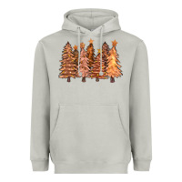 Moon Dust melanin christmas trees with lights Heavyweight Hoodie - FaDigitalArtStudio