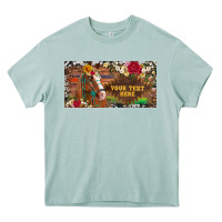 Arona (preview)western turquoise gemstone horse cowhide leopard floral backg Heavy Core Tee - Artiststas