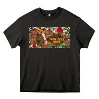 Asphalt (preview)western turquoise gemstone horse cowhide leopard floral backg Heavy Core Tee - Artiststas