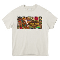 Cream (preview)western turquoise gemstone horse cowhide leopard floral backg Heavy Core Tee - Artiststas