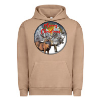 Pigment Burro mule buck deer christmas Urban Hoodie - LillyAllenDesigns