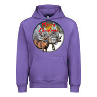 Tulip mule buck deer christmas Urban Hoodie - LillyAllenDesigns