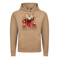 Vintage Coffee hot cocoa season Vintage Hoodie - MaliasSmallBusiness
