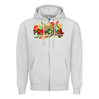 Dove Grey cinco de mayo principal Zipper Hoodie - CowGirlArtShop