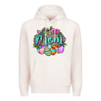 Pale Pink Easter Mom  Happy Easter Day Premium Hoodie - CowGirlArtShop