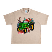 French Oak farm tractor christmas Urban Heavy Tee - MaliasSmallBusiness