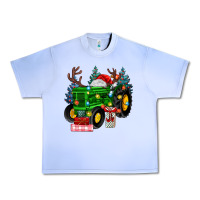Grape Ice farm tractor christmas Urban Heavy Tee - MaliasSmallBusiness
