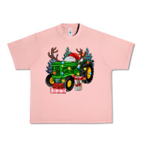 Farm Tractor Christmas Urban Heavy Tee | Teevron