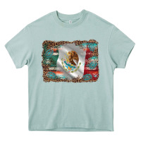 Arona mexico gemstone leopard Heavy Core Tee - AdoDesignShop