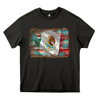 Asphalt mexico gemstone leopard Heavy Core Tee - AdoDesignShop
