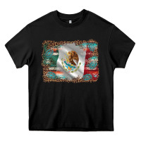 Black mexico gemstone leopard Heavy Core Tee - AdoDesignShop