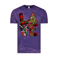Cloud Purple christmas love Vintage Tee - JahusDesignShop