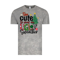 Cloud Rock too cute to wear ugly  christmas Vintage Tee - MaliasSmallBusiness