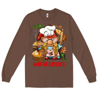 Chestnut baker life gnome Long Sleeve Tee - BarkalooDesign