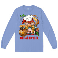 Colony Blue baker life gnome Long Sleeve Tee - BarkalooDesign