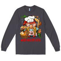 Smoke baker life gnome Long Sleeve Tee - BarkalooDesign