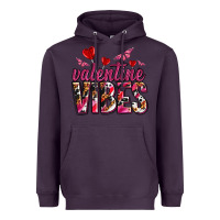 Plum valentine vibes olivia Heavyweight Hoodie - OliviaCreatesArt