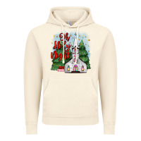 Vintage Artic christmas church oh holy night Vintage Hoodie - MaliasSmallBusiness