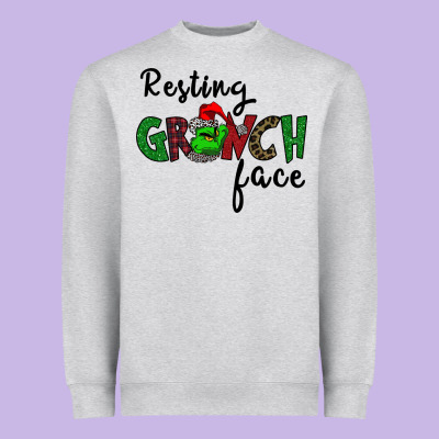 Merry Grinch Mas Heavyweight Sweatshirt Designed By Bettercallsaul