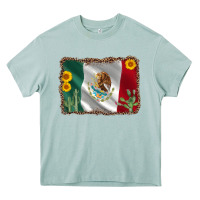 Arona mexico flag sunflower cactus Heavy Core Tee - AdoDesignShop