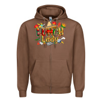 Chestnut cinco de mayo lunch lady Zipper Hoodie - CowGirlArtShop