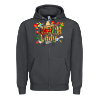 Smoke cinco de mayo lunch lady Zipper Hoodie - CowGirlArtShop