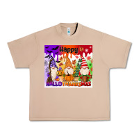 Burro happy hallothanksmas gnomies Urban Heavy Tee - MaliasSmallBusiness