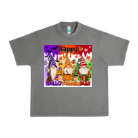 Happy Hallothanksmas Gnomies Urban Heavy Tee | Teevron