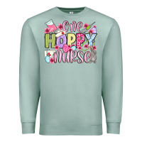 Seafoam Easter Day One hoppy Nurse Premium Sweatshirt - OliviaCreatesArt