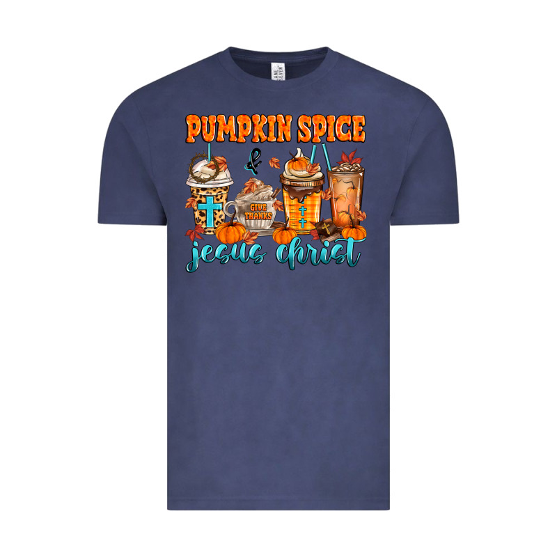 Pumpkin Spice Jesus Christ Vintage Tee by MaliasSmallBusiness | Teevron