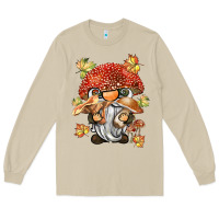 Mushroom mushroom gnome Long Sleeve Tee - BarkalooDesign
