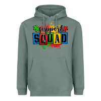Sage autism support squad Heavyweight Hoodie - OliviaCreatesArt