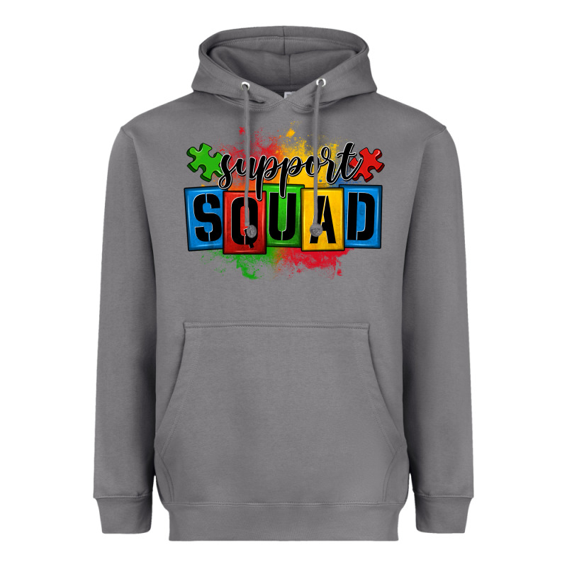 Autism Support Squad Heavyweight Hoodie by OliviaCreatesArt | Teevron