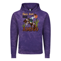 Cloud Purple check your ego amigo rodeo cowboy Vintage Hoodie - MaliasSmallBusiness