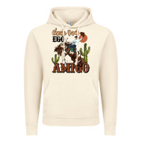 Vintage Artic check your ego amigo rodeo cowboy Vintage Hoodie - MaliasSmallBusiness