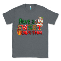 Charcoal Heather Have a sweet Christmas Classic Tee - NancyCooperArtShop