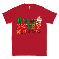 Red Have a sweet Christmas Classic Tee - NancyCooperArtShop