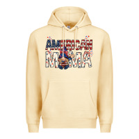 Pina Colada American mama with gnome mothers day Premium Hoodie - HowdyJamesFarm