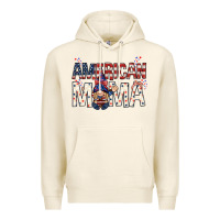 Tofu American mama with gnome mothers day Premium Hoodie - HowdyJamesFarm