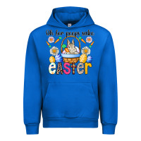 Cobalt Oh For Peeps Sake Easter Urban Hoodie - CowhideDigitalArt