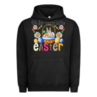 Pigment Black Oh For Peeps Sake Easter Urban Hoodie - CowhideDigitalArt