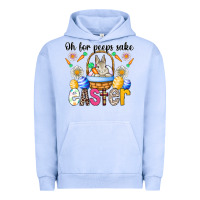 Pigment Grape Ice Oh For Peeps Sake Easter Urban Hoodie - CowhideDigitalArt