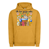 Pigment Peanut Butter Oh For Peeps Sake Easter Urban Hoodie - CowhideDigitalArt