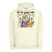 Pigment Pistachio Oh For Peeps Sake Easter Urban Hoodie - CowhideDigitalArt