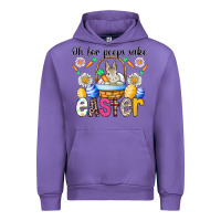 Tulip Oh For Peeps Sake Easter Urban Hoodie - CowhideDigitalArt