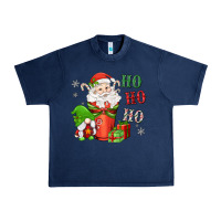 Navy ho ho ho gnome santa coffee cup Urban Heavy Tee - MaliasSmallBusiness